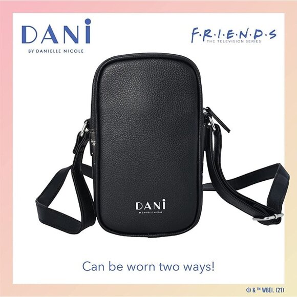 NIB - FRIENDS "Central Perk" Logo Crossbody Bag / Backpack - Officially Licensed - Picture 4 of 5